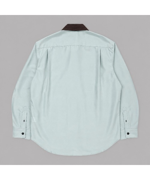 DAIRIKU(ダイリク)の「Stanly Tailored Lininig Silk Shirt(Tシャツ/カットソー・メンズ・ミント・MEDIUM)」の2枚目の写真