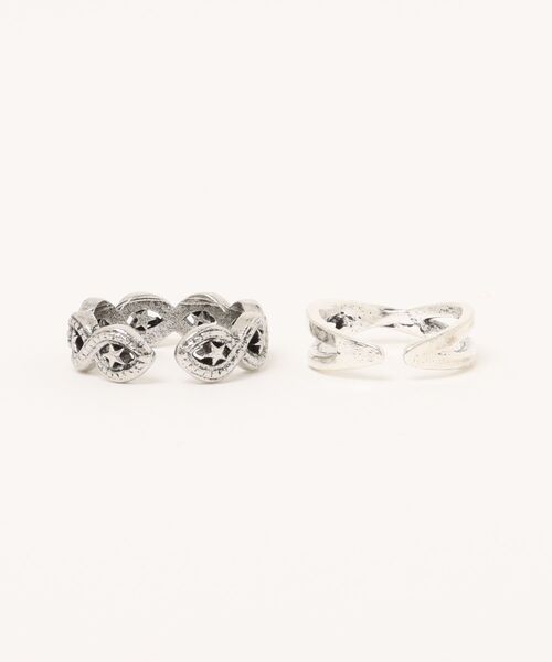 LUGG NAGG(ラグナグ)の「【466935】スター&クロスリング2点セット(RZ)(リング・レディース・シルバー・FREE)」の6枚目の写真