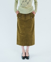 soduk（スドーク）の「triangle pocket skirt / トライアングルポケットスカート（スカート）」