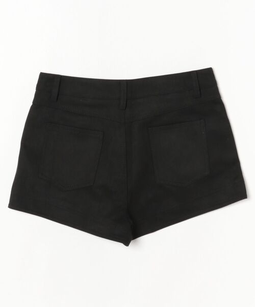 Chiina(チーナ)の「【Chiina】ベーシックハイウエストショートパンツ(その他パンツ・レディース・キャメル/ブラウン/ブラック・MEDIUM/SMALL)」の4枚目の写真
