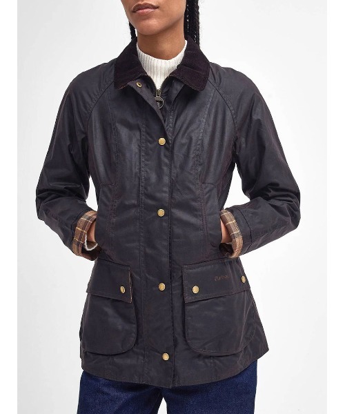 Barbour(バブアー)の「【BEADNELL / ビードネル】ワックス ジャケット(ブルゾン・レディース・ブラウン/グリーン・8/10)」の10枚目の写真