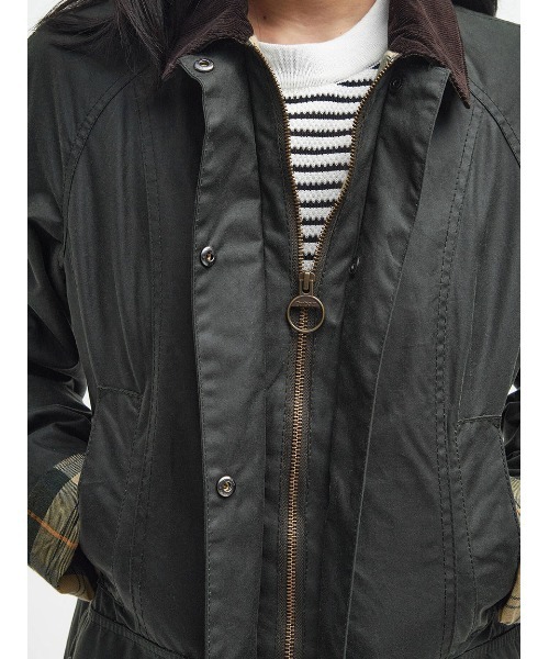 Barbour(バブアー)の「【BEADNELL / ビードネル】ワックス ジャケット(ブルゾン・レディース・ブラウン/グリーン・8/10)」の17枚目の写真