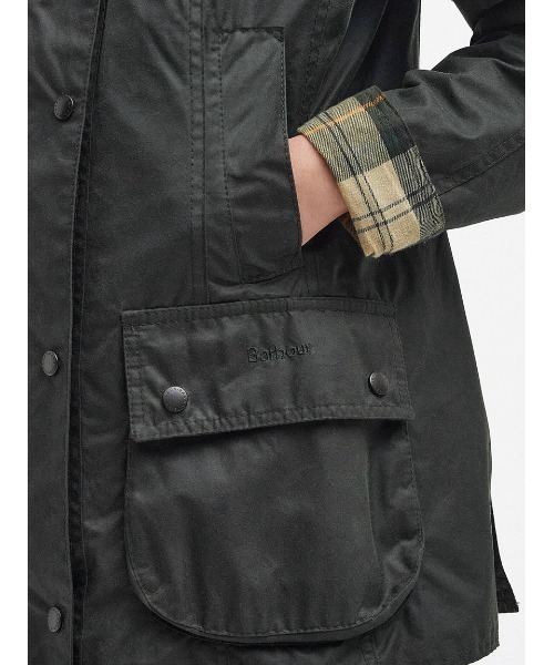 Barbour(バブアー)の「【BEADNELL / ビードネル】ワックス ジャケット(ブルゾン・レディース・ブラウン/グリーン・8/10)」の18枚目の写真