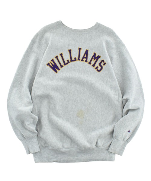 Champion(チャンピオン)の「【USED】90’s Champion "WILLIAMS" リバースウィーブ スウェット USA製(スウェット・メンズ・グレー・XX-LARGE)」の1枚目の写真