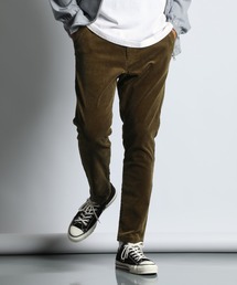 The DUFFER of ST.GEORGE(�U�_�t�@�[�I�u�Z���g�W���[�W)��STRETCH CORDUROY EASY SLIM PANTS�F�X�g���b�`�R�[�f�����C �C�[�W�[�X�����p���c(�X���b�N�X)