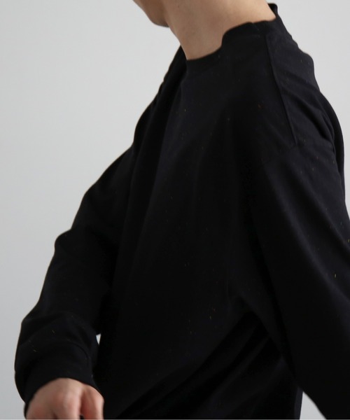 NEONSIGN(ネオンサイン)の「NEONSIGN Color nep t-shirt 3D+ (ls)(Tシャツ/カットソー・メンズ・グレー/ブラック・44/46)」の5枚目の写真