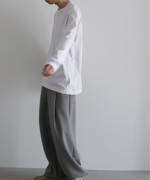NEONSIGN(ネオンサイン)の「NEONSIGN Color nep t-shirt 3D+ (ls)(Tシャツ/カットソー・メンズ・グレー/ブラック・44/46)」の7枚目の写真