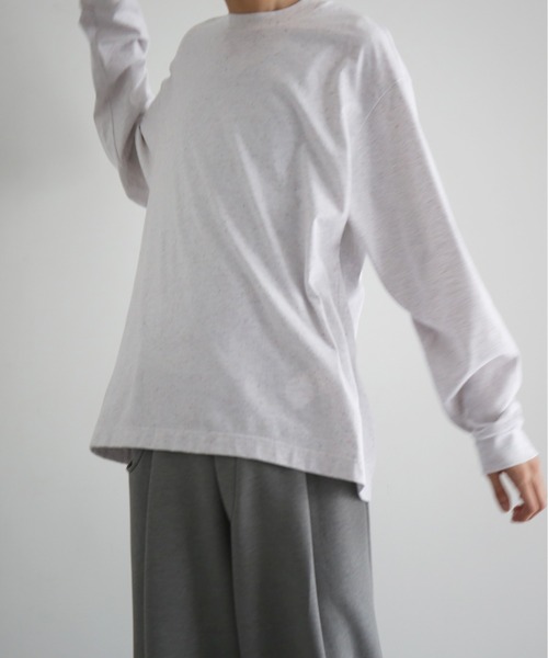 NEONSIGN(ネオンサイン)の「NEONSIGN Color nep t-shirt 3D+ (ls)(Tシャツ/カットソー・メンズ・グレー/ブラック・44/46)」の10枚目の写真
