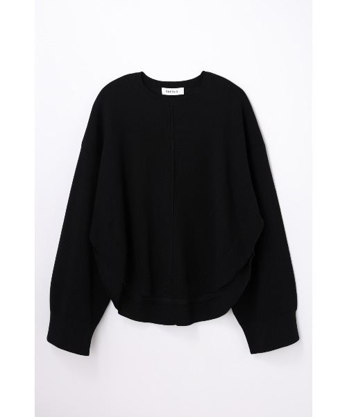 ENFOLD(エンフォルド)の「CIRCLE PULLOVER(ニット/セーター・レディース・ダークブルー/ブラック/ホワイト系その他2・38)」の2枚目の写真