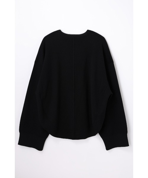 ENFOLD(エンフォルド)の「CIRCLE PULLOVER(ニット/セーター・レディース・ダークブルー/ブラック/ホワイト系その他2・38)」の4枚目の写真