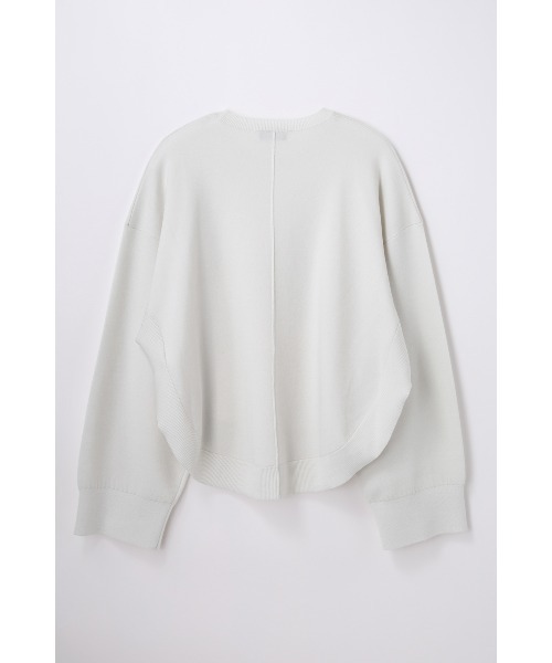 ENFOLD(エンフォルド)の「CIRCLE PULLOVER(ニット/セーター・レディース・ダークブルー/ブラック/ホワイト系その他2・38)」の5枚目の写真