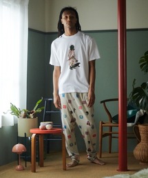 STOF（ストフ）の「STOF/ストフ/PIGMENT-DYED TEE A/FLOWER DRIFTER（Tシャツ/カットソー）」