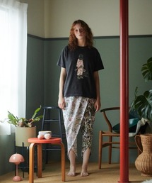 STOF（ストフ）の「STOF/ストフ/PIGMENT-DYED TEE A/FLOWER DRIFTER（Tシャツ/カットソー）」