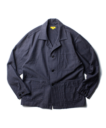 THE RESQ（ザーレスキュー）の「COTTON SLUB KILROY JACKET [SHADOW NAVY]（ミリタリージャケット）」