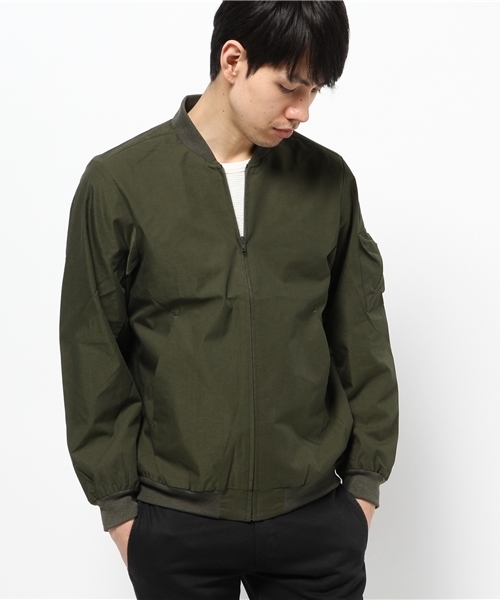 WHO'S WHO gallery（フーズフーギャラリー）の「【GIGGER】GIG2ジャケット（ブルゾン・メンズ・グレー/カーキ/ブラック・LARGE/MEDIUM）」の3枚目の写真