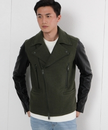 GLOBAL WORK | ウールライダースジャケット/719571 (ライダースジャケット)