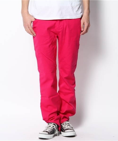 WEGO（ウィゴー）の「カツラギストレッチデニム（その他パンツ・メンズ・ブラック/ブラウン/ベージュ/ネイビー/レッド/ワイン/ダークグレー/ピンク系その他/グリーン・SMALL/MEDIUM）」の7枚目の写真