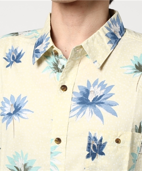 rip curl(リップカール)の「S/Sシャツ (シャツ/ブラウス・メンズ・ブラック/オフホワイト・MEDIUM/LARGE)」の5枚目の写真