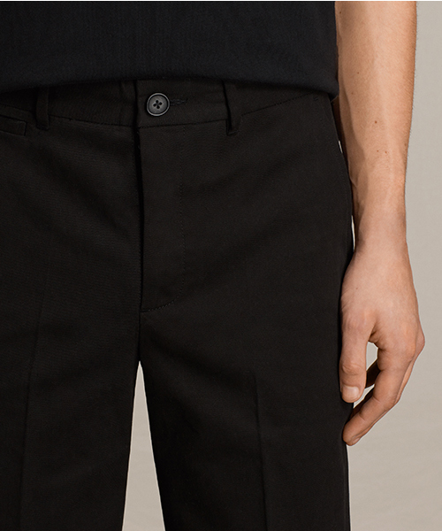 ALLSAINTS（オールセインツ）の「【本日セール終了】PORTER CHINO（チノパンツ・メンズ・ブラック・28inch/30 inch/32inch/33inch）」の2枚目の写真