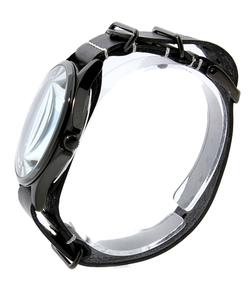 BEAUTY&YOUTH UNITED ARROWS（ビューティーアンドユースユナイテッドアローズ）の「BYW⊿ミリタリー LTR42mm ブラック（アナログ腕時計・メンズ・ブラック/ベージュ・フリー）」の3枚目の写真