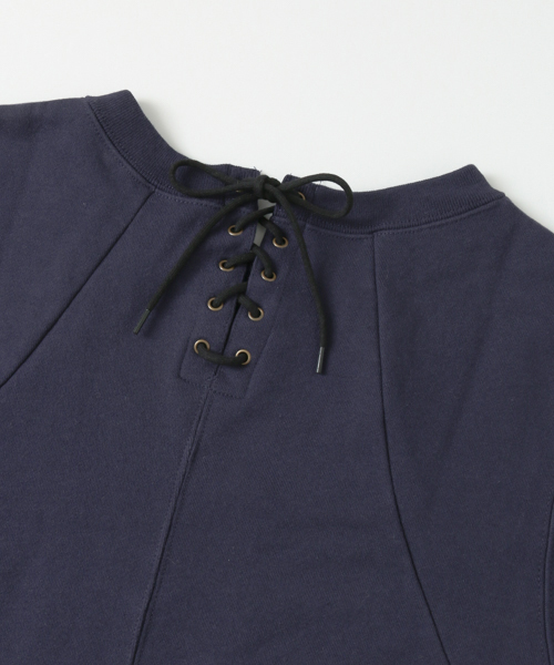 URBAN RESEARCH（アーバンリサーチ）の「カレッジロゴレースアップスウェット（スウェット・レディース・ネイビー/グレー・FREE）」の18枚目の写真