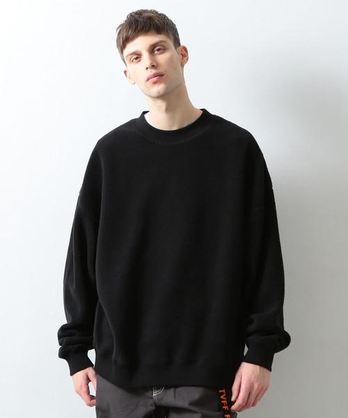 BEAUTY&YOUTH UNITED ARROWS（ビューティーアンドユースユナイテッドアローズ）の「【WEB限定】 by ボアフリース スーパービッグ スウェット ◆（スウェット・メンズ・オフホワイト/ブラック/ターコイズブルー/シャーベット・SMALL/MEDIUM/LARGE）」の19枚目の写真