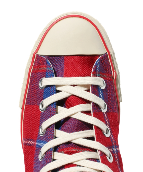 A BATHING APE（アベイシングエイプ）の「TARTAN CHECK APE STA（スニーカー・メンズ・レッド/グリーン/ブルー・9/12/7/7.5/11/9.5/8.5/8/10）」の7枚目の写真