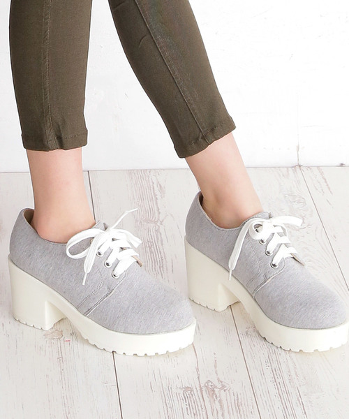 attagirl（アタガール）の「厚底ヒールレースアップシューズ（ドレスシューズ・レディース・ピンク/ブラック系その他/ホワイト/ホワイト系その他/グレー/ブラック/ライトブルー/ピンク系その他3/その他/ブラック系その他3/ブラック系その他2/ピンク系その他/ブラウン系その他/ベージュ系その他2/ラベンダー/ブラウン系その他3/ダークブラウン/ベージュ/ベージュ系その他3/シルバー系その他4/ブラック系その他4/ピンク系その他4・S/M/L/LL/3L/SS）」の8枚目の写真