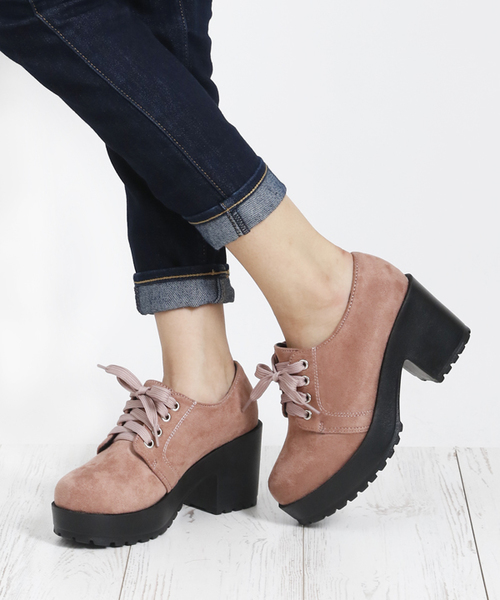 attagirl（アタガール）の「厚底ヒールレースアップシューズ（ドレスシューズ・レディース・ピンク/ブラック系その他/ホワイト/ホワイト系その他/グレー/ブラック/ライトブルー/ピンク系その他3/その他/ブラック系その他3/ブラック系その他2/ピンク系その他/ブラウン系その他/ベージュ系その他2/ラベンダー/ブラウン系その他3/ダークブラウン/ベージュ/ベージュ系その他3/シルバー系その他4/ブラック系その他4/ピンク系その他4・S/M/L/LL/3L/SS）」の19枚目の写真