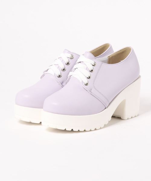 attagirl（アタガール）の「厚底ヒールレースアップシューズ（ドレスシューズ・レディース・ピンク/ブラック系その他/ホワイト/ホワイト系その他/グレー/ブラック/ライトブルー/ピンク系その他3/その他/ブラック系その他3/ブラック系その他2/ピンク系その他/ブラウン系その他/ベージュ系その他2/ラベンダー/ブラウン系その他3/ダークブラウン/ベージュ/ベージュ系その他3/シルバー系その他4/ブラック系その他4/ピンク系その他4・S/M/L/LL/3L/SS）」の16枚目の写真