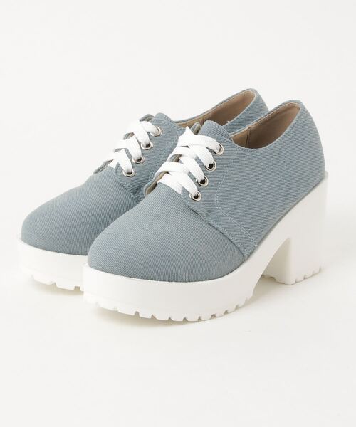 attagirl（アタガール）の「厚底ヒールレースアップシューズ（ドレスシューズ・レディース・ピンク/ブラック系その他/ホワイト/ホワイト系その他/グレー/ブラック/ライトブルー/ピンク系その他3/その他/ブラック系その他3/ブラック系その他2/ピンク系その他/ブラウン系その他/ベージュ系その他2/ラベンダー/ブラウン系その他3/ダークブラウン/ベージュ/ベージュ系その他3/シルバー系その他4/ブラック系その他4/ピンク系その他4・S/M/L/LL/3L/SS）」の15枚目の写真