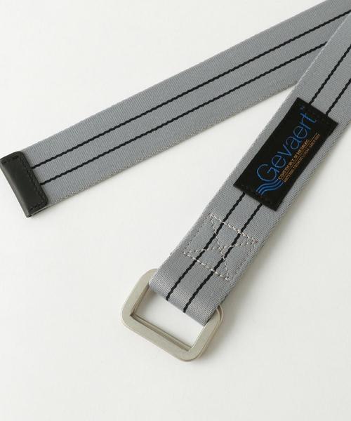 coen（コーエン）の「GEVAERTベルト（ベルト・メンズ・グレー/ターコイズブルー/レッド・FREE）」の6枚目の写真