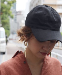 FRAMeWORK | ASSEMBLY NEW YORK ロゴ刺繍キャップ(ブラック)(キャップ)