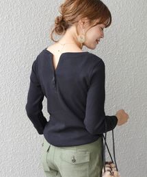 SHIPS | ヘンリーロングスリーブ◆(Tシャツ/カットソー)