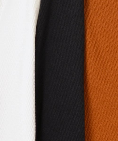 SHIPS（シップス）の「ヘンリーロングスリーブ◇（Tシャツ/カットソー・レディース・オフホワイト/ブラック/キャメル・ONE SIZE）」の17枚目の写真