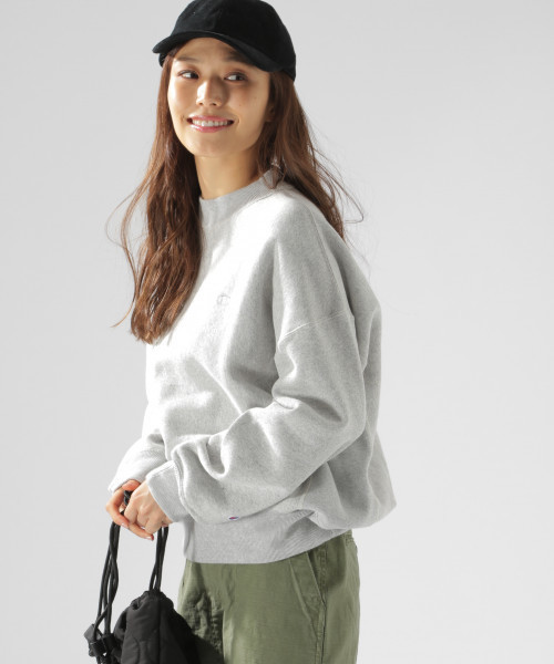 Champion（チャンピオン）の「【Champion（チャンピオン）】REVERSE W-ST（Tシャツ/カットソー・レディース・ブラック/ベージュ/グレー・MEDIUM）」の7枚目の写真