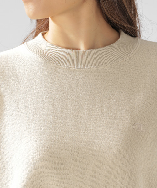 Champion（チャンピオン）の「【Champion（チャンピオン）】REVERSE W-ST（Tシャツ/カットソー・レディース・ブラック/ベージュ/グレー・MEDIUM）」の12枚目の写真