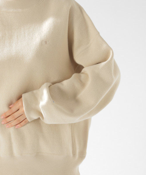 Champion（チャンピオン）の「【Champion（チャンピオン）】REVERSE W-ST（Tシャツ/カットソー・レディース・ブラック/ベージュ/グレー・MEDIUM）」の14枚目の写真