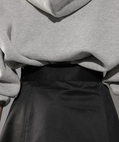 PAGEBOY（ページボーイ）の「アウトポケットマキシフレアスカート（スカート・レディース・ブラック/ベージュ/サックスブルー・MEDIUM/SMALL）」の5枚目の写真