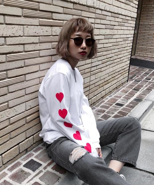 PAGEBOY（ページボーイ）の「刺繍入りジーンズ（デニムパンツ・レディース・ブラック/サックスブルー・MEDIUM/SMALL）」の20枚目の写真