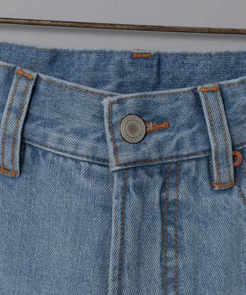 PAGEBOY（ページボーイ）の「刺繍入りジーンズ（デニムパンツ・レディース・ブラック/サックスブルー・MEDIUM/SMALL）」の14枚目の写真