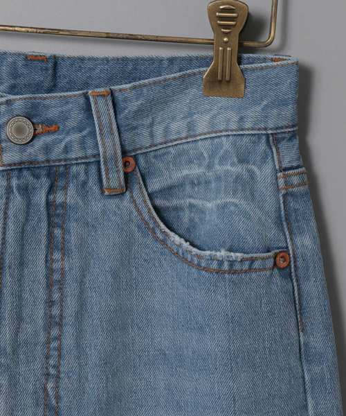 PAGEBOY（ページボーイ）の「刺繍入りジーンズ（デニムパンツ・レディース・ブラック/サックスブルー・MEDIUM/SMALL）」の13枚目の写真