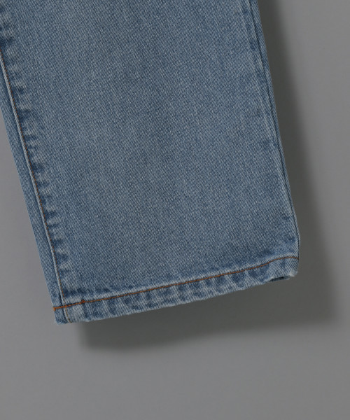 PAGEBOY（ページボーイ）の「刺繍入りジーンズ（デニムパンツ・レディース・ブラック/サックスブルー・MEDIUM/SMALL）」の10枚目の写真