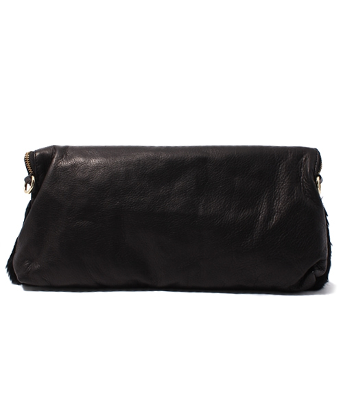 Soareak（ソアリーク）の「【POPCORN】 ラビットファークラッチ（クラッチバッグ・レディース・ブラック/ブラウン・FREE）」の6枚目の写真