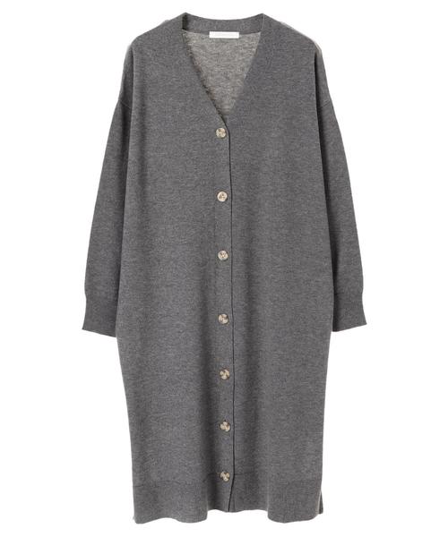 AMERICAN HOLIC(アメリカンホリック)の「ロングカーディガン(カーディガン/ボレロ・レディース・チャコールグレー/ブラック/ベージュ/ネイビー/アイボリー/杢グレー・FREE)」の13枚目の写真