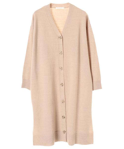 AMERICAN HOLIC(アメリカンホリック)の「ロングカーディガン(カーディガン/ボレロ・レディース・チャコールグレー/ブラック/ベージュ/ネイビー/アイボリー/杢グレー・FREE)」の14枚目の写真