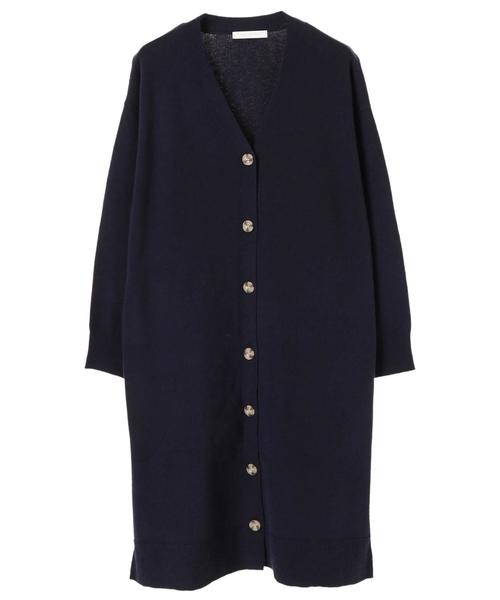 AMERICAN HOLIC(アメリカンホリック)の「ロングカーディガン(カーディガン/ボレロ・レディース・チャコールグレー/ブラック/ベージュ/ネイビー/アイボリー/杢グレー・FREE)」の7枚目の写真