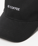 【美品】CLUBHAUS×NO COFFEE キャップ ブラック NO COFFEE × CLUBHAUS 