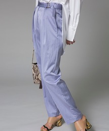 MAISON SPECIAL | 2タックサテンパンツ【MAISON SPECIAL/メゾンスペシャル】(その他パンツ)