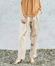 MAISON SPECIAL | 2タックサテンパンツ　【MAISON SPECIAL/メゾンスペシャル】(その他パンツ)